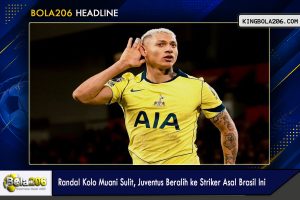 Randal Kolo Muani Sulit, Juventus Beralih ke Striker Asal Brasil Ini