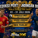 PREDIKSI PERTANDINGAN BOLA 23 JULI – 24 JULI 2026