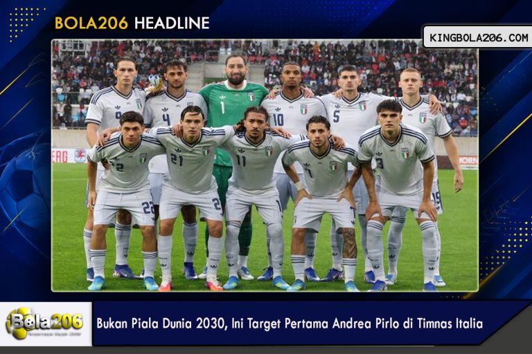 Bukan Piala Dunia 2030, Ini Target Pertama Andrea Pirlo di Timnas Italia