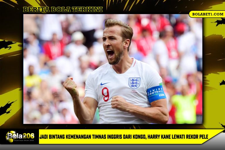 Penyerang Timnas Inggris, Harry Kane membukukan dua rekor
