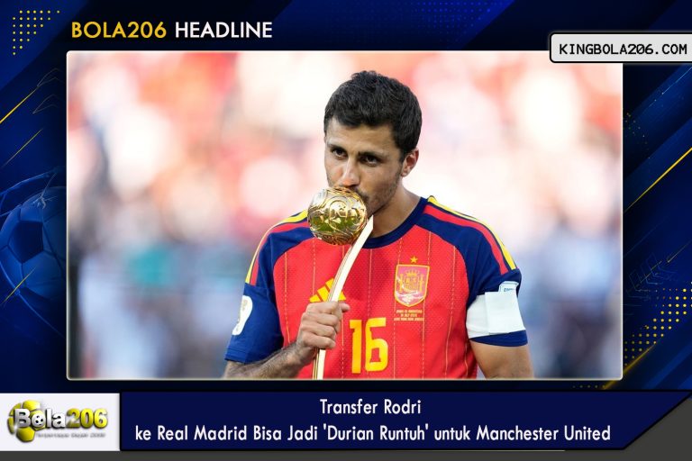 Transfer Rodri ke Real Madrid Bisa Jadi 'Durian Runtuh' untuk Manchester United
