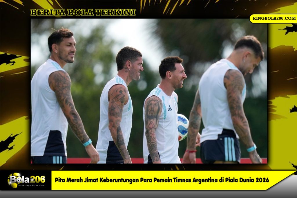 Pita Merah Jimat Keberuntungan Para Pemain Timnas Argentina di Piala Dunia 2026