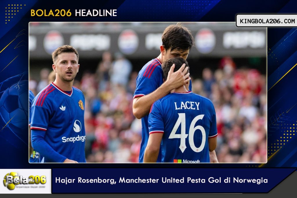 Hajar Rosenborg, Manchester United Pesta Gol di Norwegia