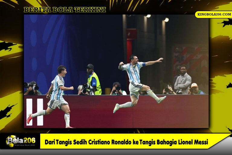 Dari Tangis Sedih Cristiano Ronaldo ke Tangis Bahagia Lionel Messi