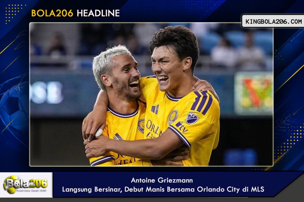 Antoine Griezmann Langsung Bersinar, Debut Manis Bersama Orlando City di MLS
