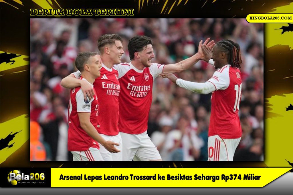 Arsenal Lepas Leandro Trossard ke Besiktas Seharga Rp374 Miliar